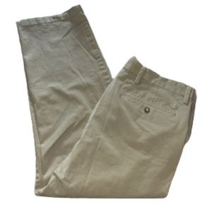 Dockers Mens tan straight-fit classic chinos